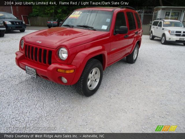 2004 Jeep Liberty Limited 4x4 in Flame Red