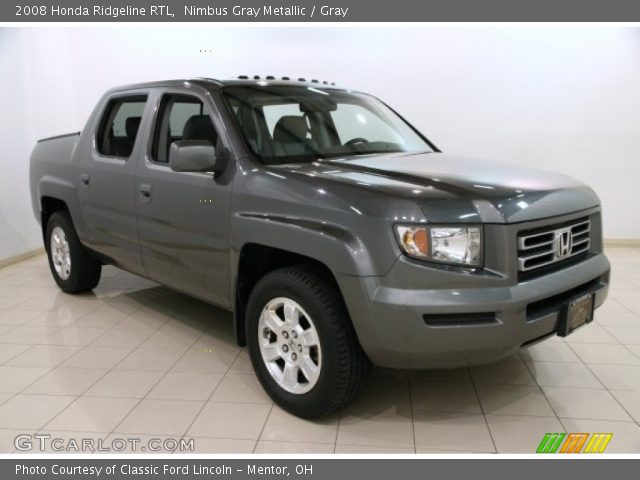 2008 Honda Ridgeline RTL in Nimbus Gray Metallic