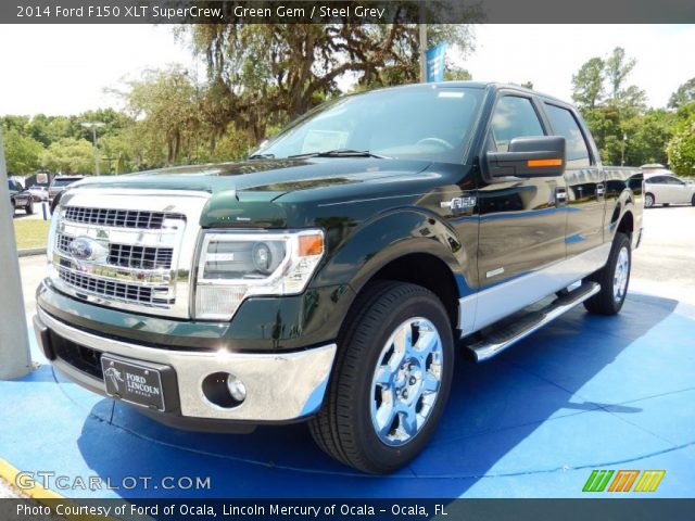 2014 Ford F150 XLT SuperCrew in Green Gem