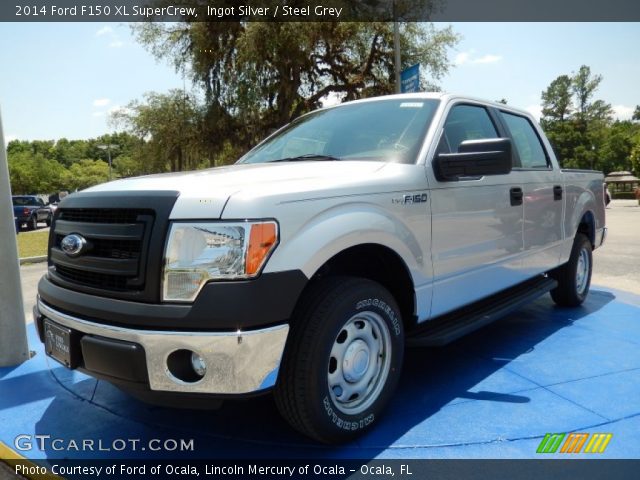 2014 Ford F150 XL SuperCrew in Ingot Silver