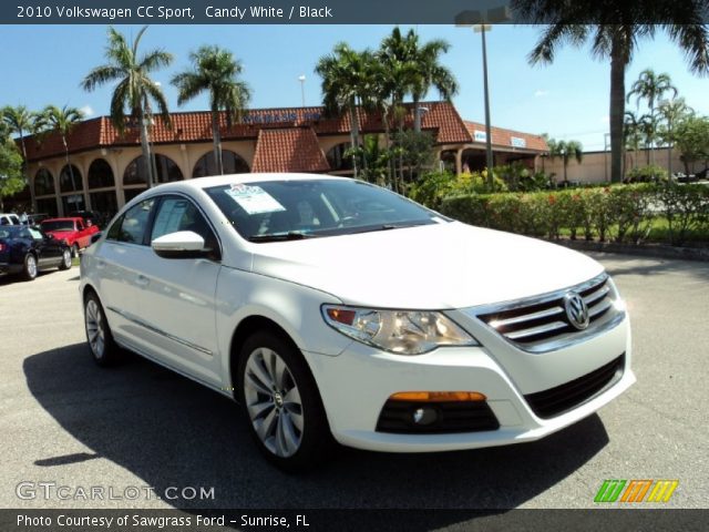 2010 Volkswagen CC Sport in Candy White