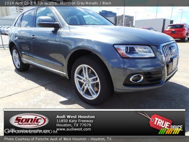2014 Audi Q5 3.0 TDI quattro in Monsoon Gray Metallic