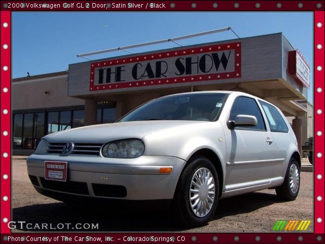 2000 Volkswagen Golf GL 2 Door in Satin Silver