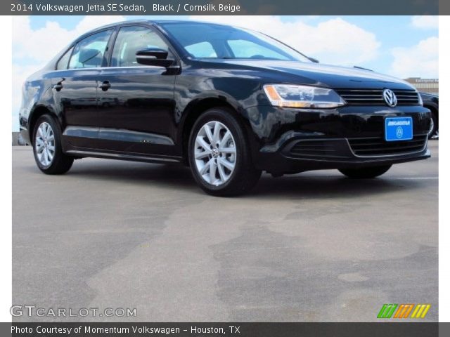 2014 Volkswagen Jetta SE Sedan in Black