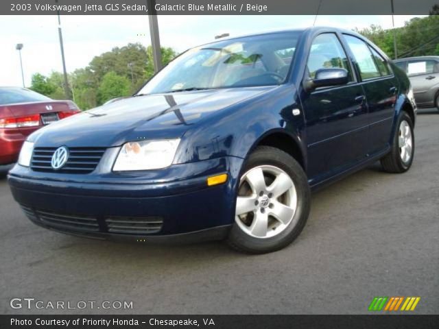 2003 Volkswagen Jetta GLS Sedan in Galactic Blue Metallic