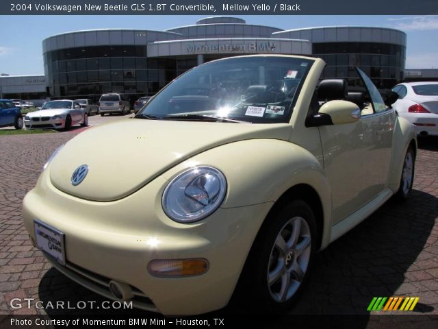 2004 Volkswagen New Beetle GLS 1.8T Convertible in Mellow Yello