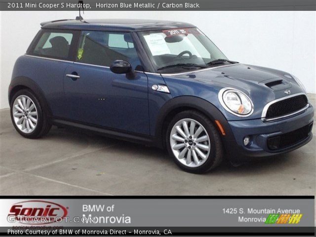 2011 Mini Cooper S Hardtop in Horizon Blue Metallic