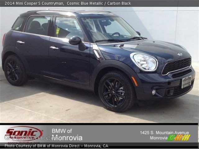 2014 Mini Cooper S Countryman in Cosmic Blue Metallic