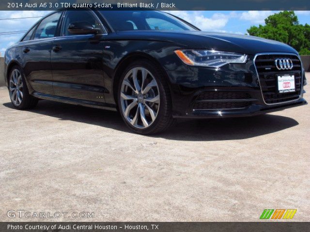 2014 Audi A6 3.0 TDI quattro Sedan in Brilliant Black