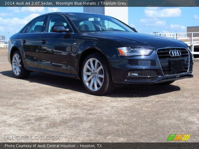 2014 Audi A4 2.0T Sedan in Moonlight Blue Metallic