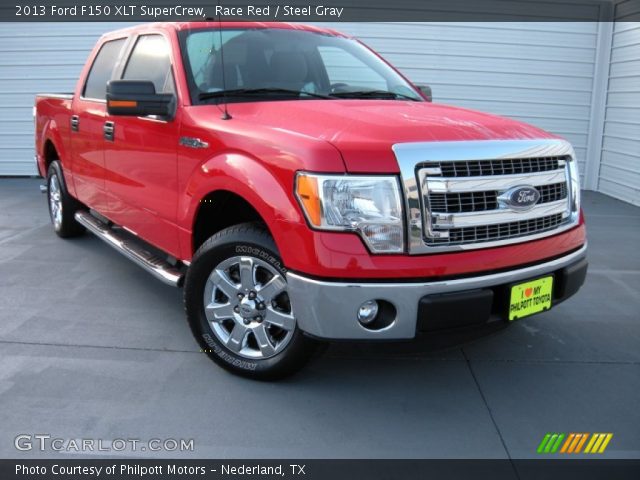 2013 Ford F150 XLT SuperCrew in Race Red