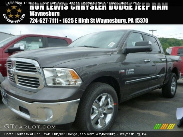 2014 Ram 1500 SLT Crew Cab 4x4 in Granite Crystal Metallic