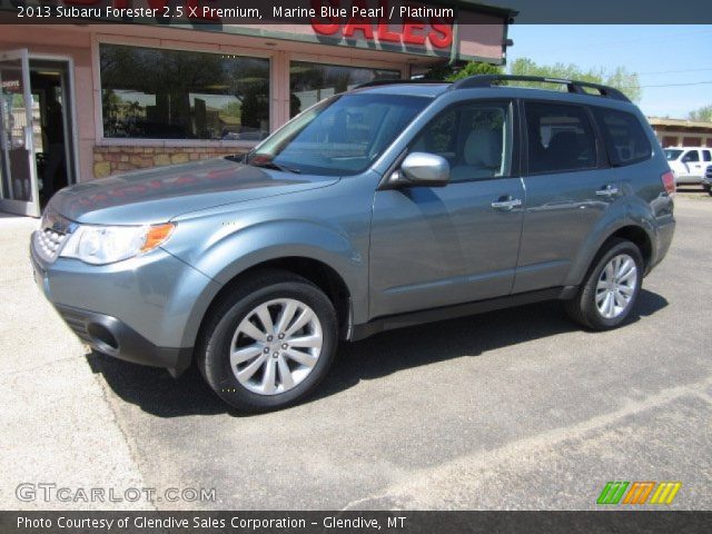 2013 Subaru Forester 2.5 X Premium in Marine Blue Pearl