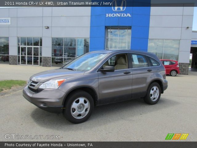 2011 Honda CR-V LX 4WD in Urban Titanium Metallic