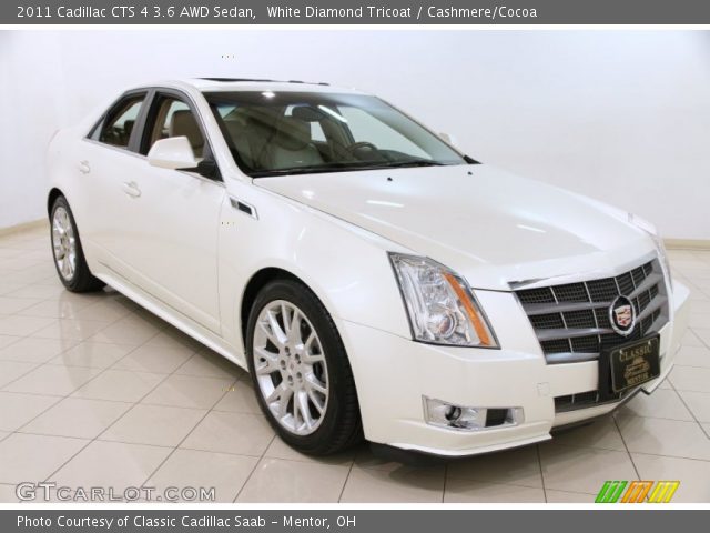 2011 Cadillac CTS 4 3.6 AWD Sedan in White Diamond Tricoat