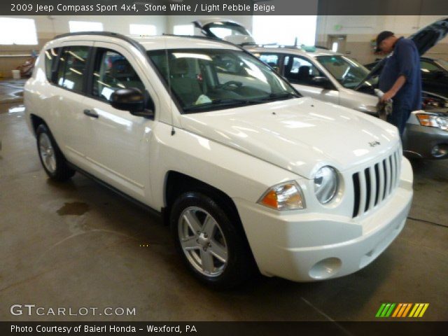 2009 Jeep Compass Sport 4x4 in Stone White