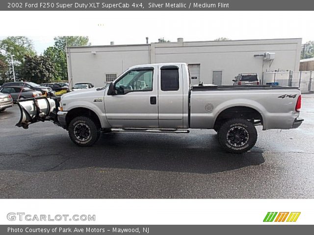 2002 Ford F250 Super Duty XLT SuperCab 4x4 in Silver Metallic