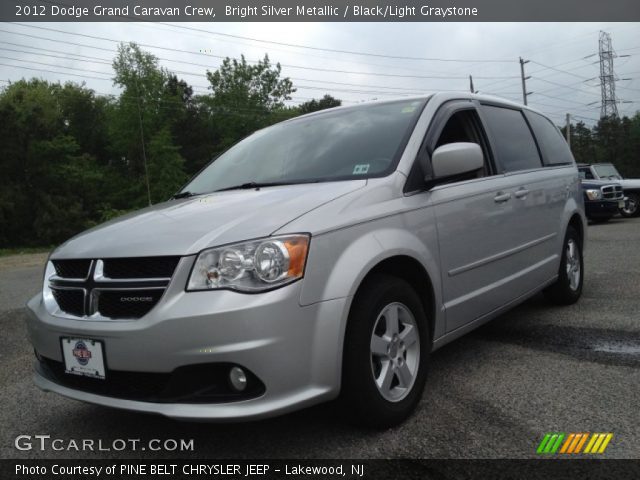 2012 Dodge Grand Caravan Crew in Bright Silver Metallic