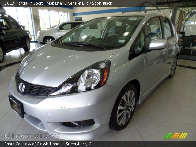 2013 Honda Fit Sport in Alabaster Silver Metallic