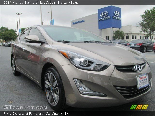 2014 Hyundai Elantra Limited Sedan in Bronze