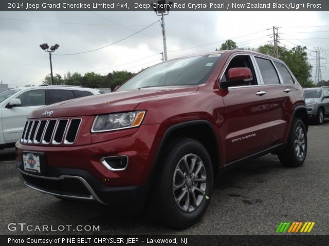 2014 Jeep Grand Cherokee Limited 4x4 in Deep Cherry Red Crystal Pearl