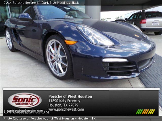 2014 Porsche Boxster S in Dark Blue Metallic