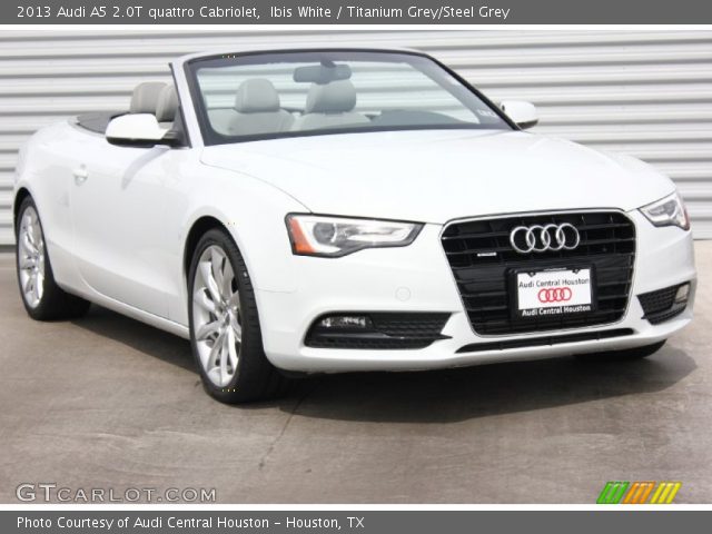 2013 Audi A5 2.0T quattro Cabriolet in Ibis White