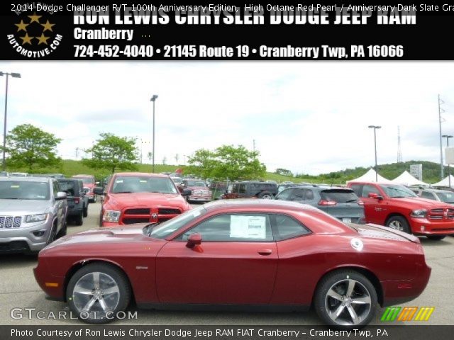 2014 Dodge Challenger R/T 100th Anniversary Edition in High Octane Red Pearl