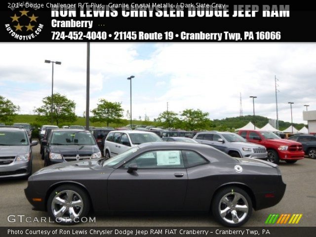 2014 Dodge Challenger R/T Plus in Granite Crystal Metallic
