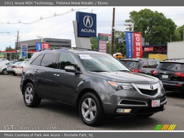 2011 Acura MDX Technology in Polished Metal Metallic