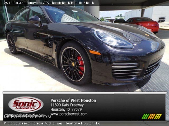 2014 Porsche Panamera GTS in Basalt Black Metallic