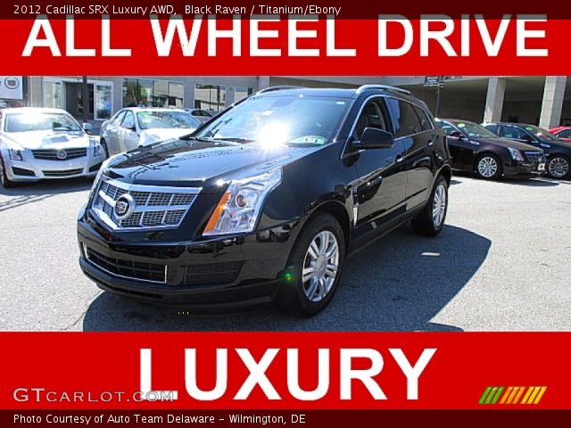 2012 Cadillac SRX Luxury AWD in Black Raven