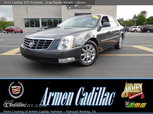 2011 Cadillac DTS Premium in Gray Flannel Metallic