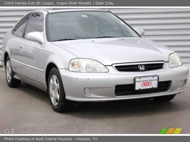 2000 Honda Civic EX Coupe in Vogue Silver Metallic