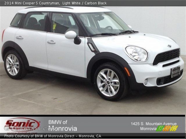 2014 Mini Cooper S Countryman in Light White