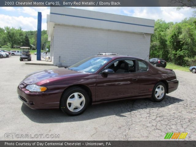 2003 Chevrolet Monte Carlo SS in Berry Red Metallic