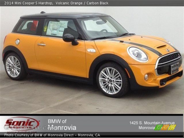 2014 Mini Cooper S Hardtop in Volcanic Orange