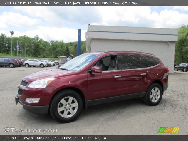 2010 Chevrolet Traverse LT AWD in Red Jewel Tintcoat