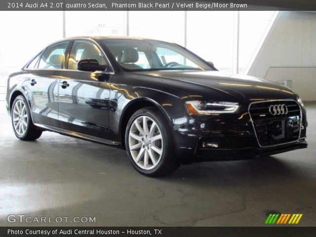 2014 Audi A4 2.0T quattro Sedan in Phantom Black Pearl