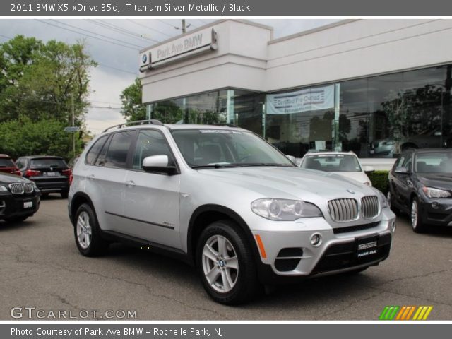 2011 BMW X5 xDrive 35d in Titanium Silver Metallic
