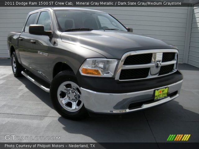 2011 Dodge Ram 1500 ST Crew Cab in Mineral Gray Metallic