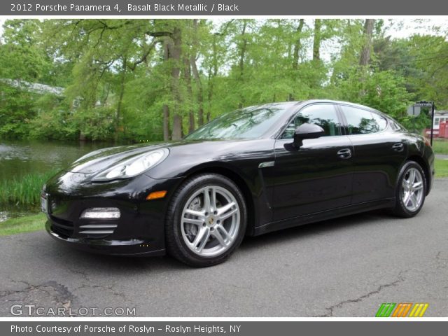 2012 Porsche Panamera 4 in Basalt Black Metallic