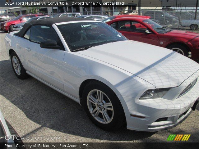 2014 Ford Mustang V6 Convertible in Oxford White
