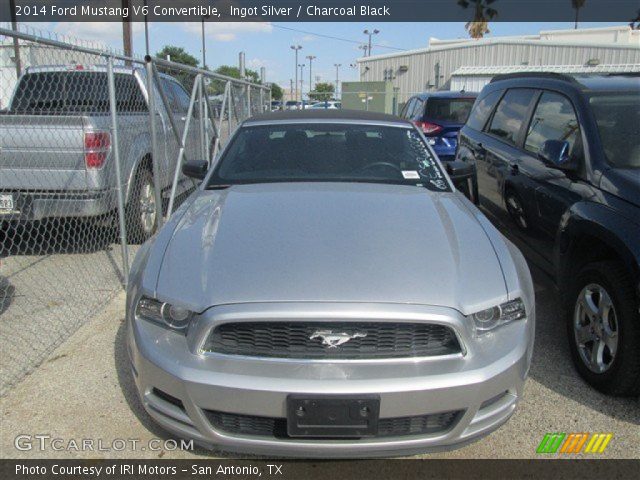 2014 Ford Mustang V6 Convertible in Ingot Silver