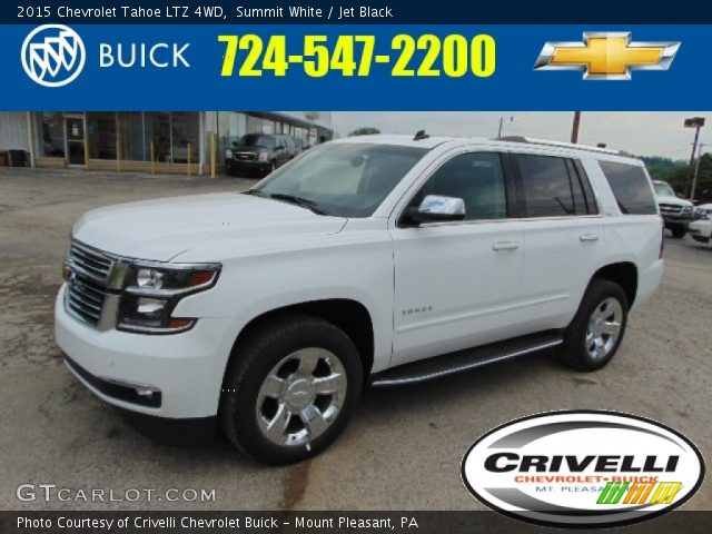 2015 Chevrolet Tahoe LTZ 4WD in Summit White