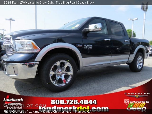 2014 Ram 1500 Laramie Crew Cab in True Blue Pearl Coat