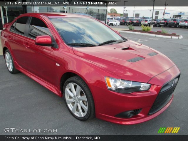 2012 Mitsubishi Lancer RALLIART AWD in Rally Red Metallic