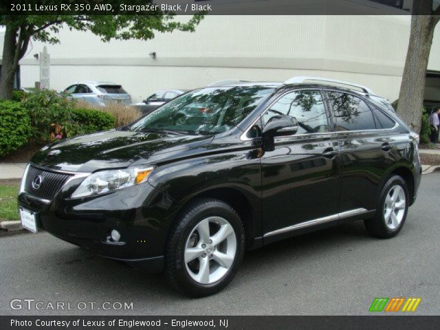2011 Lexus RX 350 AWD in Stargazer Black