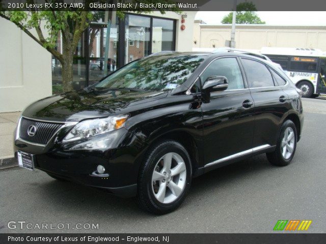 2010 Lexus RX 350 AWD in Obsidian Black