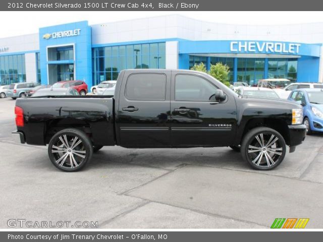 2012 Chevrolet Silverado 1500 LT Crew Cab 4x4 in Black